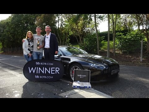 Winner! Week 39 2015 - Aston Martin V8 Vantage plus £10,000 cash! Win Your Dream Car!