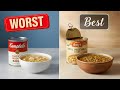 6 Canned Soups RANKED Worst to Best (You Won't Believe #2!)
