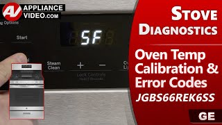 GE / Hotpoint / RCA Stove Range - Diagnostics, Troubleshooting & Error Codes by Technician