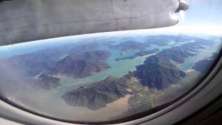 preview picture of video 'Marlborough Sounds, New Zealand, from the air'