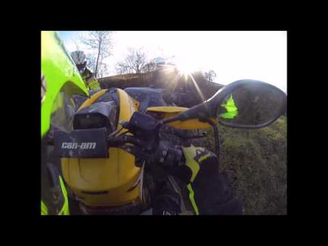rando Quad Salvetain a Capens le 26/12/2015