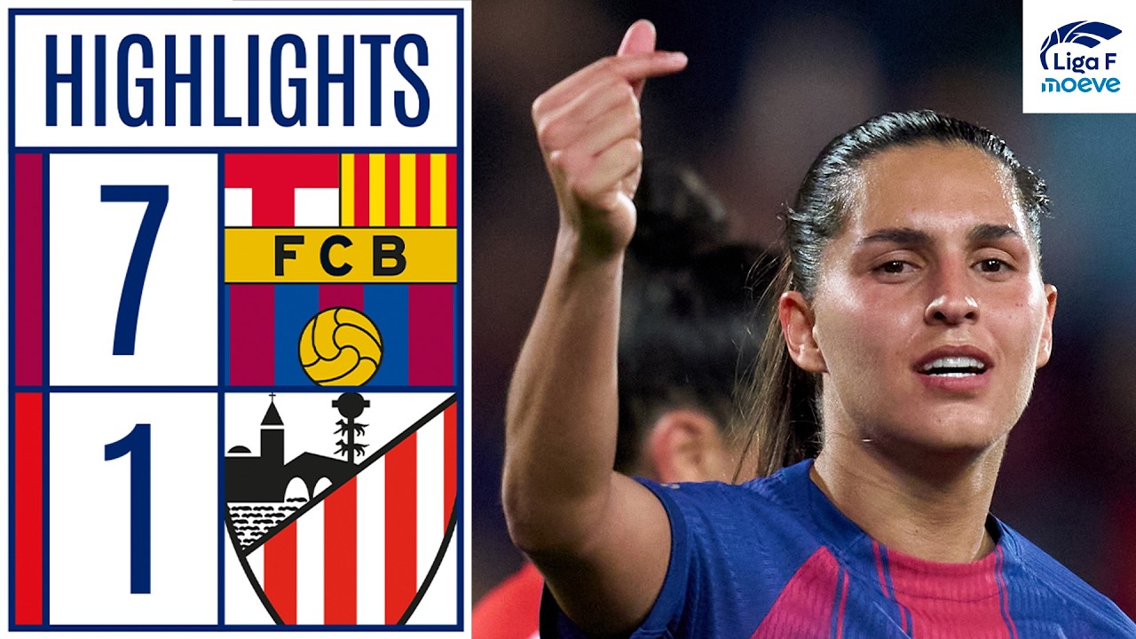Fútbol Club Barcelona vs Athletic Club Highlights