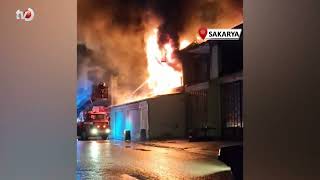 Hırdavat Dükkanı Alev Topuna Döndü, Ekipler Seferber Oldu