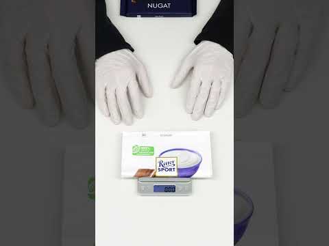 Ritter Sport - Nugat - Big Chocolate Bar - 250g - Weight Checking