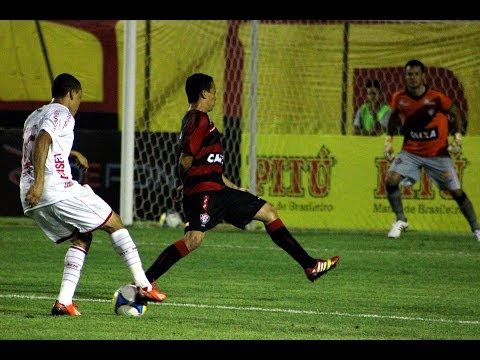 Vitória 0 X 3 América (RN). Gols de Rafinha e Alfredo (2). (19/1/2014)