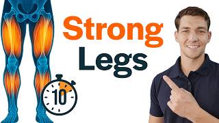 How To Build Strong Legs in Just 10 Mins a Day (60+)