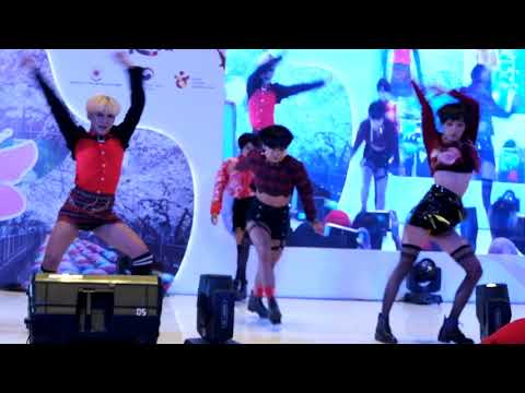 POISON COVER DANCE - BLACKPINK (Playing With Fire - BBHM - Boombayah) @SURABAYA