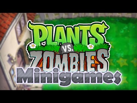 Plants vs Zombies - All Minigames (Part 1/2)