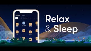 Relax Melodies Sleep & Relaxation App: 1-Yr Subscription