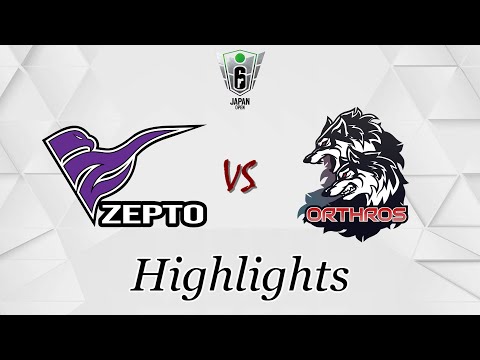 【完璧なタイミング】Zepto vs ORTHROS GRIT | Rainbow Six Japan Open 2021 ハイライト【R6S/レインボーシックス シージ】