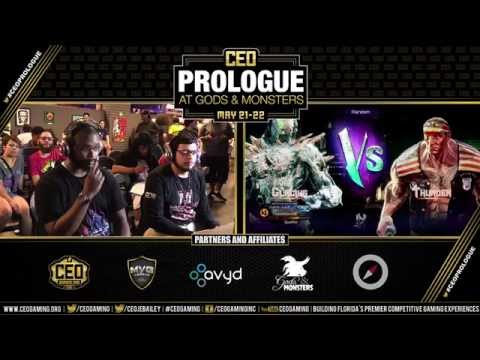 CEO Prologue 2016 - KI - Alchemist Zell (Glacius, Arbiter) vs. Mister J (Thunder, Aganos)