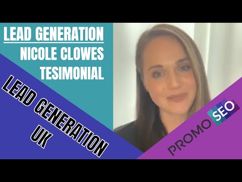 Lead Generation Testimonial from Nicole Clowes on Driving Mortgage Leads in the UK | Lead Gen UK Video