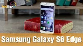 Samsung G925F Galaxy S6 Edge 32GB (White Pearl) - відео 1