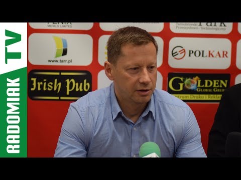 Konferencja prasowa po meczu Siarka Tarnobrzeg - Radomiak 0:2 [RADOMIAK.TV]