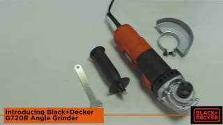 BLACK+DECKER Angle Grinder I 820W I  DIY usage
