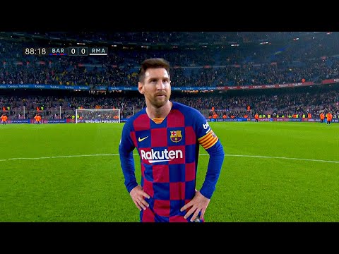 Lionel Messi vs Real Madrid( Home) 19-20 HD 1080i