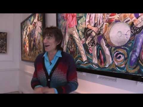 Ronnie Wood - RAW INSTINCT - Castle Fine Art Gallery