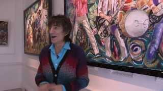 Ronnie Wood - RAW INSTINCT - Castle Fine Art Gallery