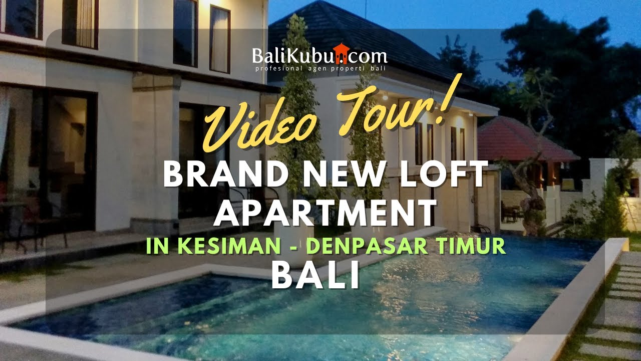 [Amr-126.Svg] For Monthly Rent Apartment Loft Room In Jl Sekar Sari Kesiman East Of Denpasar
