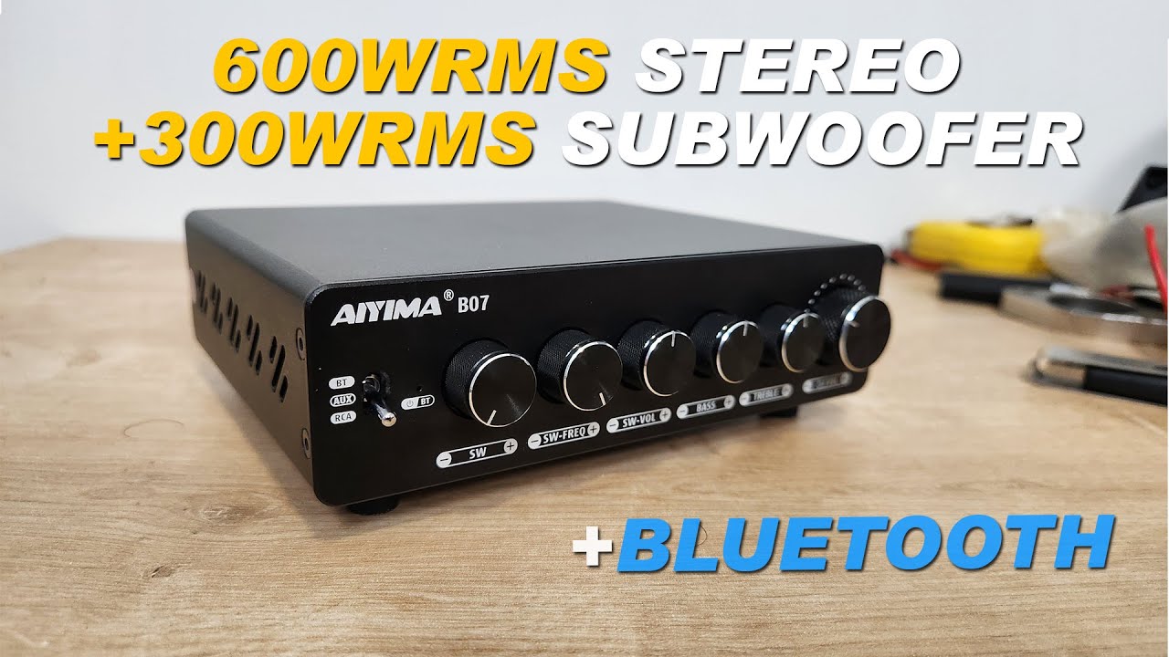 Miniatura da avaliação em vídeo de Amplificador Receiver HAYONIK Sonora 1200 Classe AB 120W RMS