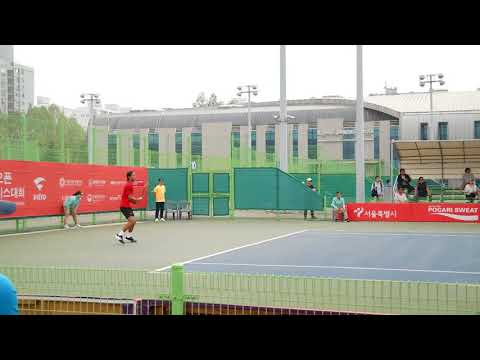 SEOUL CHALLENGER 2018 R1-Kim Young Seok(KOR) VS Jordan Thompson(AUS)