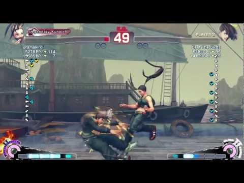 Uramakiroll (Ibuki) vs Kyoku (Yang) - AE 2012 Ranked Match *720p HD*