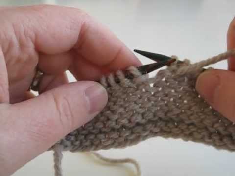 Pyrrha Designs: Purled Left Lifted Increase