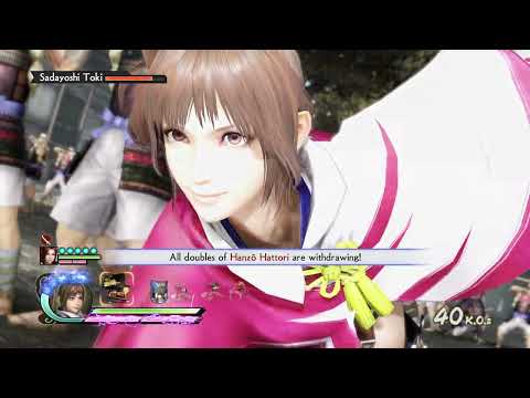 Samurai warriors 4 DX | Kai & Kunoichi | Ueda castle (2nd battle) | AFMF 2 1440p.