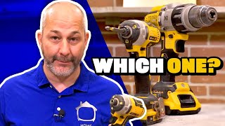 When to Use a Drill vs Impact Driver | What's The Difference