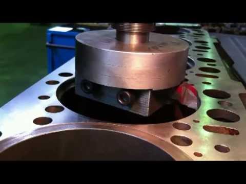 Motorblock Bearbeitung