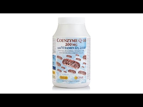 CoEnzyme Q10 200 with Vitamin D3 2000  600 Capsules