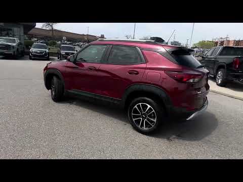 2025 Chevrolet TrailBlazer AWD 4dr LT in Red for sale at Boyer Pickering Chevrolet Cadillac Buick GMC Ltd. in Pickering, ON
