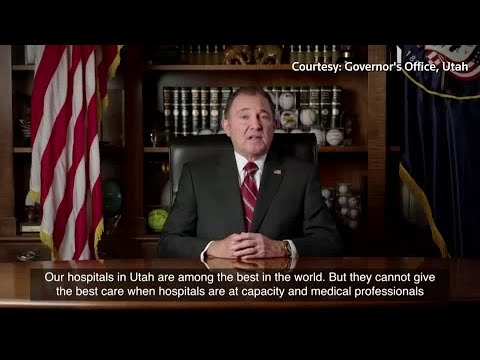 猶他州州長宣佈新的緊急狀態 (Utah governor declares new state of emergency)