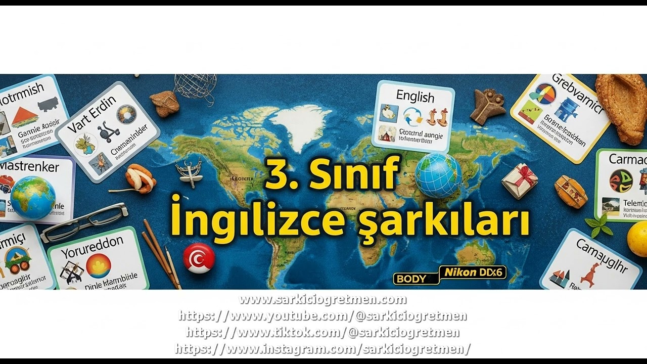 3  Sınıf İngilizce   Selamlaşma ve Tanışma şarkısı