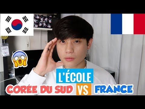 SCHOOL in KOREA VS in FRANCE