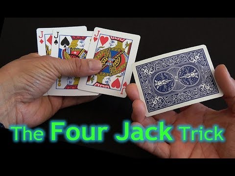 Easy Magic Tricks for Beginners With Cards - Four Jacks