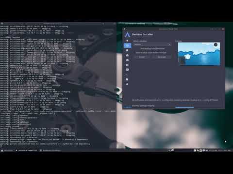 ArcoLinux : 1974 monitor the download speed - change server for ArcoLinux Tweak Tool