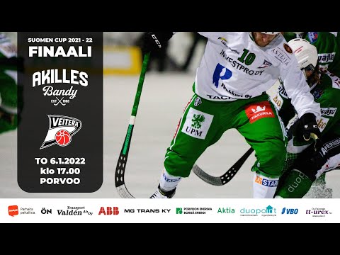Livetallenne: Jääpallon Suomen Cupin finaali Akilles - Veiterä 6.1.2022