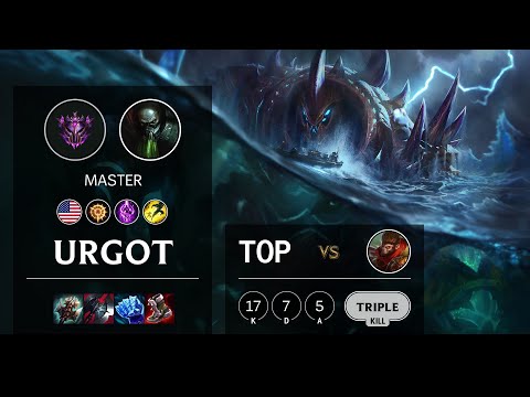 Urgot Top vs Wukong - NA Master Patch 11.20