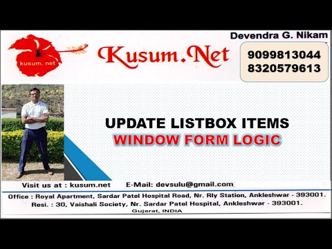 Update Listbox Items Web Api Bootstrap C Tutorialjavascriptasp Net Mvc Tutorial