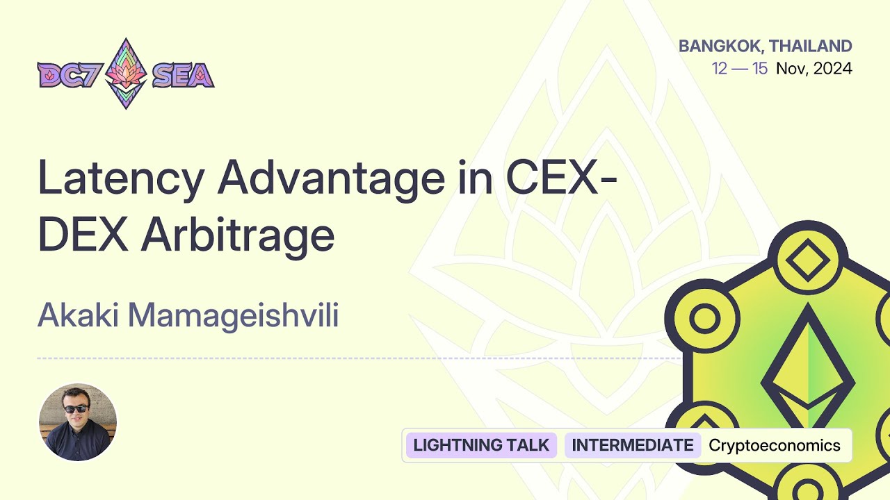 Latency Advantage in CEX-DEX Arbitrage preview