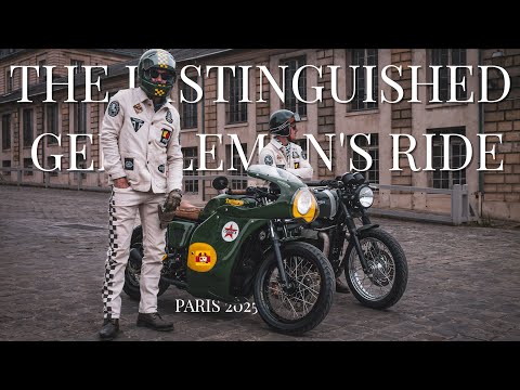 Distinguished Gentleman's Ride 2025 Paris