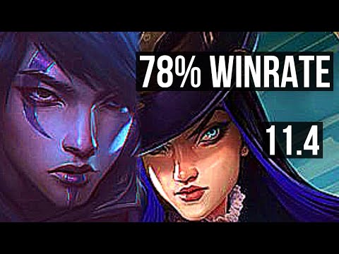 APHELIOS & Nami vs CAITLYN & Bard (ADC) | 78% winrate, 6/1/4 | NA Diamond | v11.4