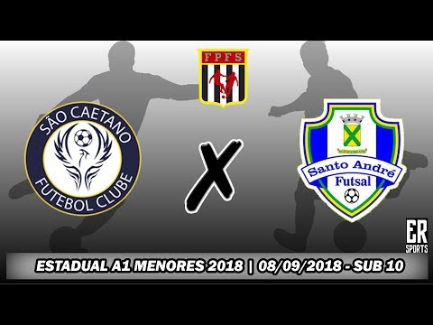 Grande jogo da Final entre São Caetano F.C. 2x2 A.D. Santo André - SUB 10 | 08/09/2018