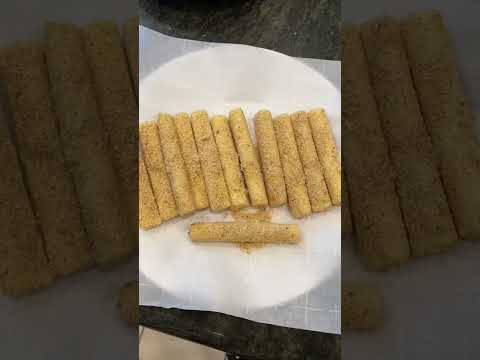 Low fat mozzarella sticks