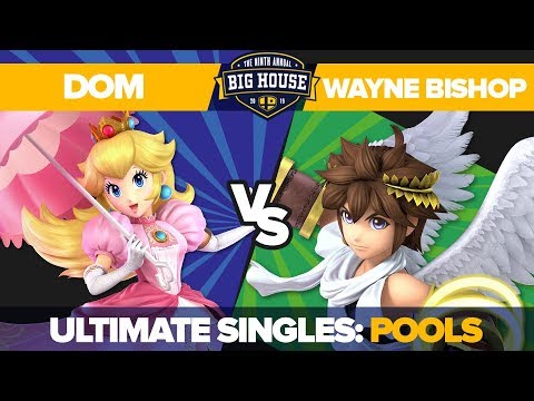 Dom vs Wayne Bishop - Pools Losers' Quarterfinals: Ultimate Singles - TBH9 | Peach vs Pit