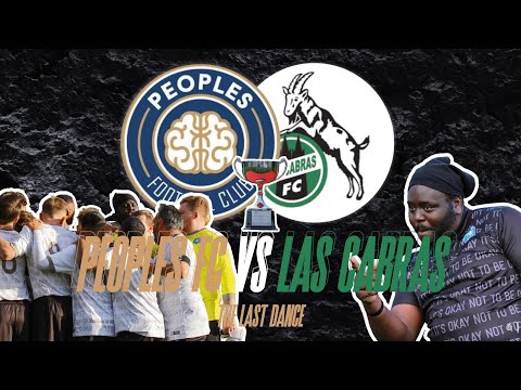 THE PEOPLES FC VS LAS CABRAS - WESFA CUP FINAL - THE LAST DANCE