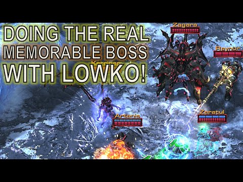 REAL Memorable Boss with Lowko! | Starcraft II: Co-Op