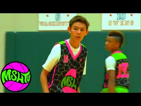 Gabe Finta shows handles at 2015 MSHTV Camp - Class of 2021 Basketball Prospect