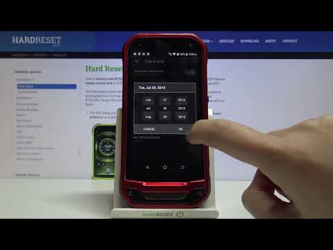 How to Set Date & Time in KYOCERA Torque G03 – Manually Change Time Format